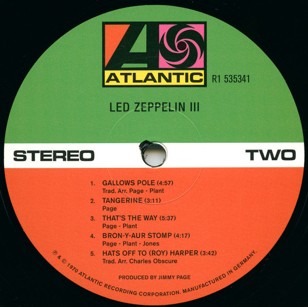 Led Zeppelin - III - Vinyl Record image 5