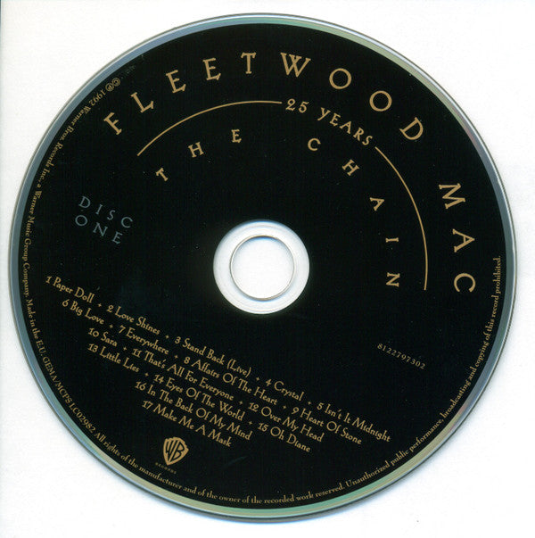 Fleetwood Mac - 25 Years The Chain - Used CD image 6