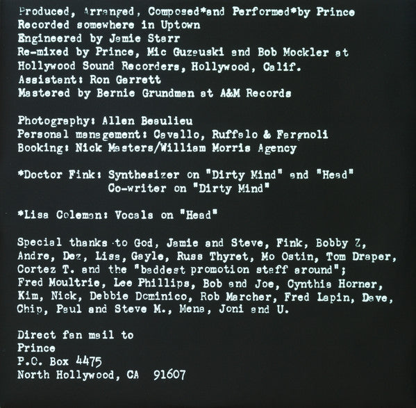 Prince - Dirty Mind - Vinyl Record image 3