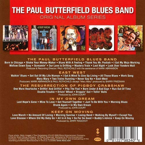 PAUL BUTTERFIELD - Original Album Series - cd image 2