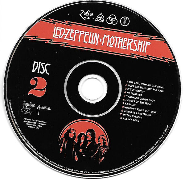 Led Zeppelin - Mothership - Used CD image 4