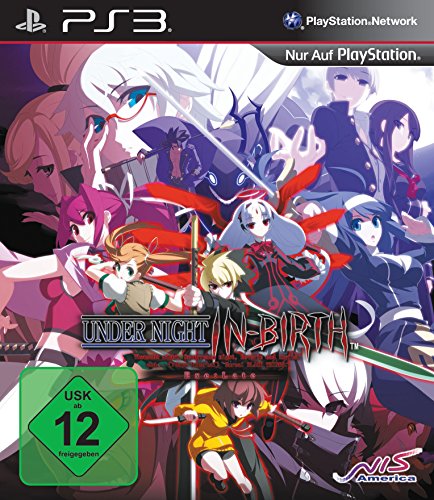 Under Night In-Birth EXE  Late German Box - English in game /PS3 -  - K1398z