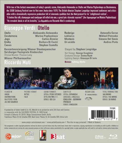 Otello: Salzburg Festival (Muti) - Blu-ray image 2