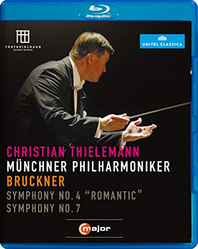 Bruckner: Symphony No. 4 and 7 (Thielemann) - Blu-ray