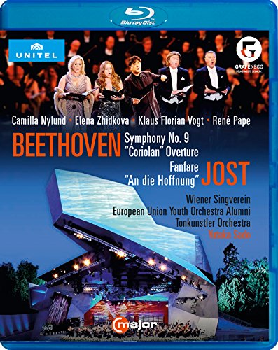 Beethoven: Symphony No. 9/Jost: An Die Hoffnung (Sado) - Blu-ray