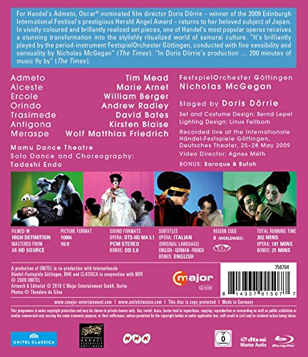 VARIOUS - HANDEL:ADMETO - DVD image 2