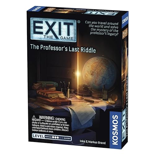 EXiT: The Professors last Riddle /Boardgames - Non-book item image 1