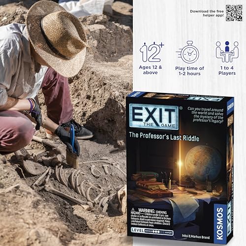 EXiT: The Professors last Riddle /Boardgames - Non-book item image 2