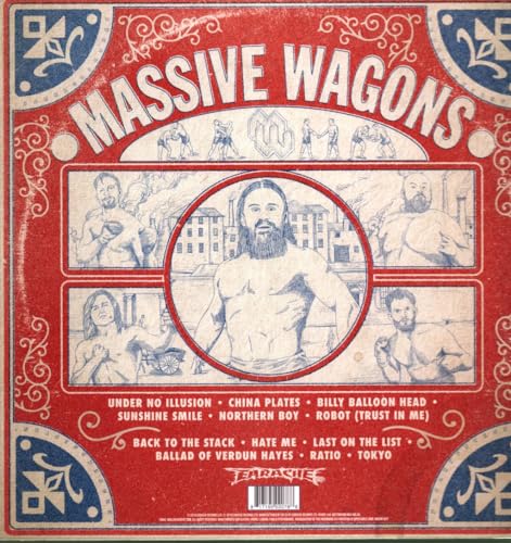 Massive Wagons - Full Nelson - Used Vinyl Record image 2