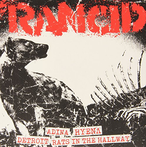 RANCID - ADINA/HYENA/DETROIT/RATS IN THE HALLWAY - Vinyl Record 7 image 2