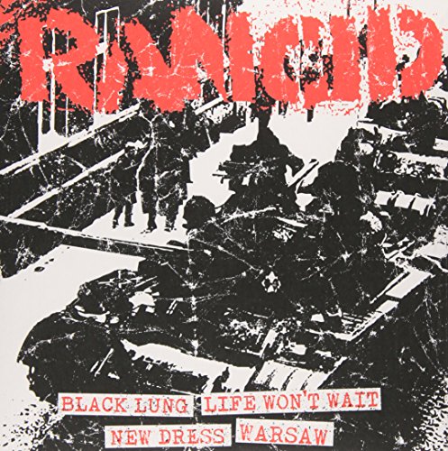 RANCID - BLACK LUNG/LIFE WON'T WAIT/NEW DRESS/WARSAW - Vinyl Record 7 image 2