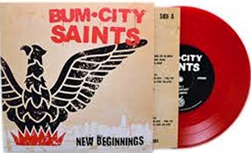 BUM CITY SAINTS - NEW BEGINNINGS - Vinyl Record 7 image 1