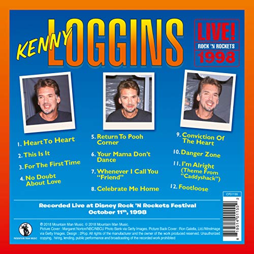 Kenny Loggins - Live! Rock 'n Rockets 1998 - CD image 3