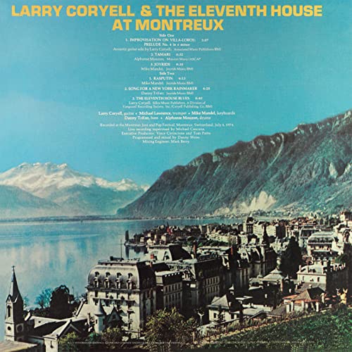 LARRY CORYELL - AT MONTREUX (RED/YELLOW SPLIT VINYL) (BLACK FRIDAY RSD image 3