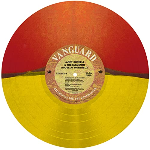 LARRY CORYELL - AT MONTREUX (RED/YELLOW SPLIT VINYL) (BLACK FRIDAY RSD image 5