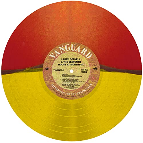 LARRY CORYELL - AT MONTREUX (RED/YELLOW SPLIT VINYL) (BLACK FRIDAY RSD image 6