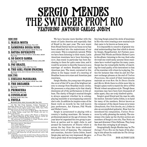 SWINGER FROM RIO (YELLOW/GREEN BICOLOUR VINYL) - Vinyl Record image 4