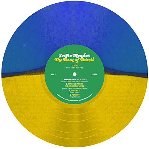 BEAT OF BRAZIL (YELLOW/BLUE BICOLOUR VINYL) - Vinyl Record image 5