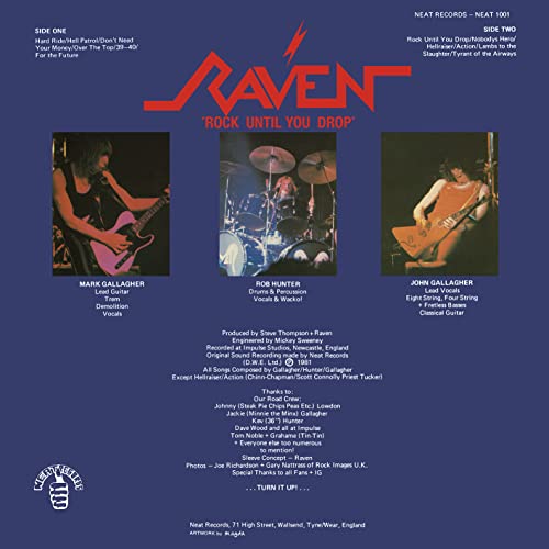 RAVEN - ROCK UNTIL YOU DROP - Vinyl Record image 4