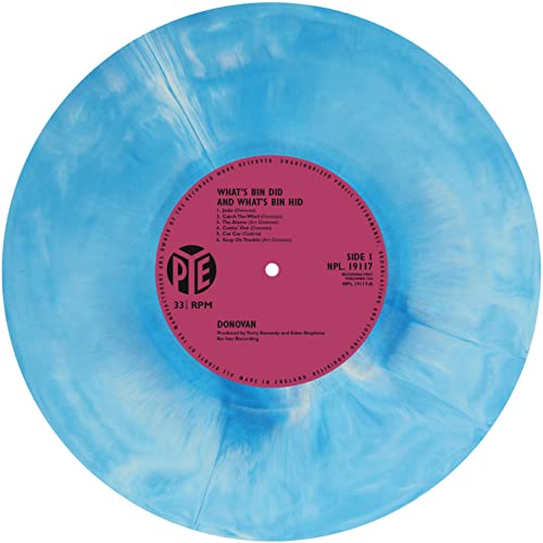 DONOVAN - WHAT'S BIN DID & WHAT'S BIN HID (BLUE & WHITE) - Vinyl Record image 6