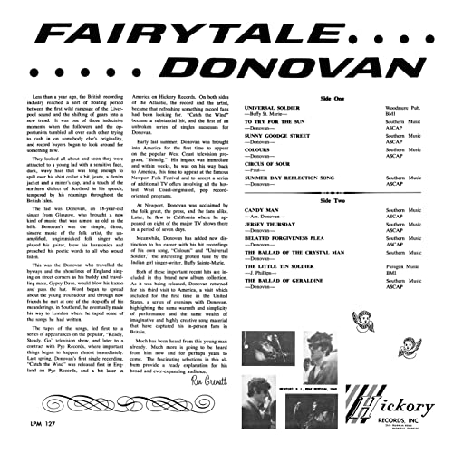 DONOVAN - FAIRYTALE (TURQUOISE & ORANGE VINYL) - Vinyl Record image 3