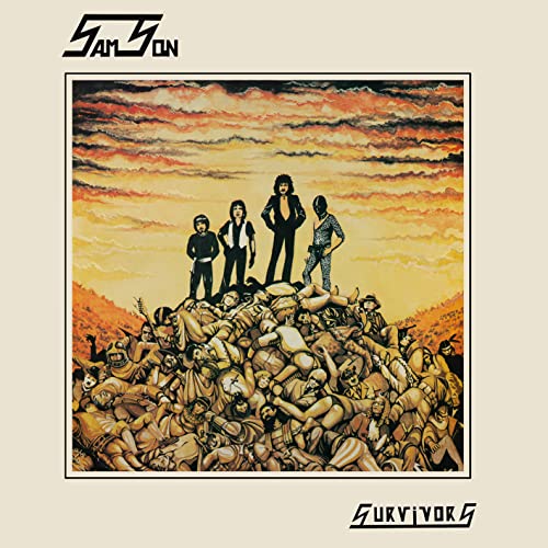 SAMSON - SURVIVORS (MILKY CLEAR) - Vinyl Record image 2