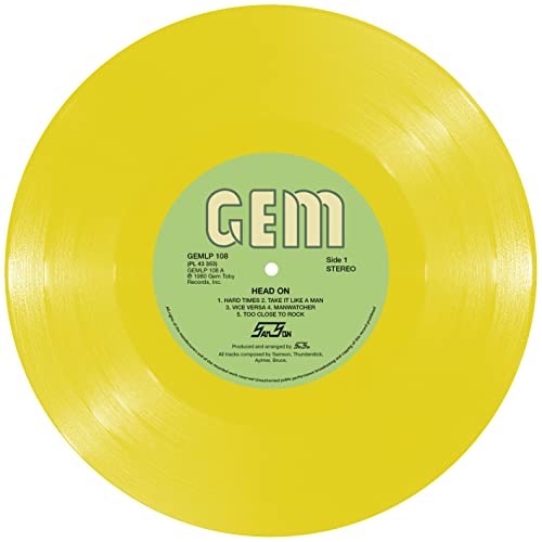 SAMSON - HEAD ON (BRIGHT YELLOW) - Vinyl Record image 6