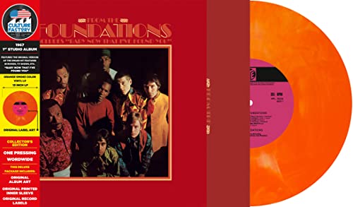 FOUNDATIONS - FROM   (ORANGE SMOKE VINYL) - Vinyl Record image 1