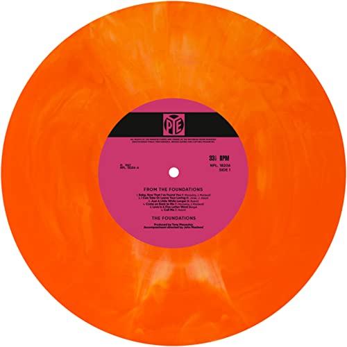 FOUNDATIONS - FROM   (ORANGE SMOKE VINYL) - Vinyl Record image 5