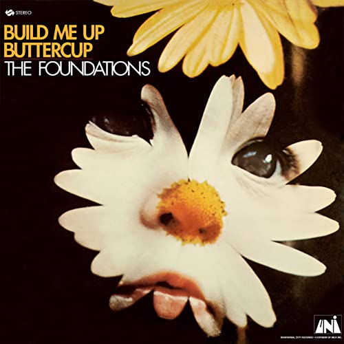 FOUNDATIONS - BUILD ME UP BUTTERCUP (CLEAR/YELLOW SPLIT VINYL) - Vinyl image 2