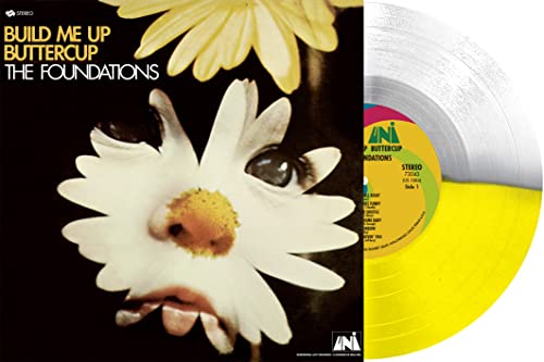 FOUNDATIONS - BUILD ME UP BUTTERCUP (CLEAR/YELLOW SPLIT VINYL) - Vinyl image 8
