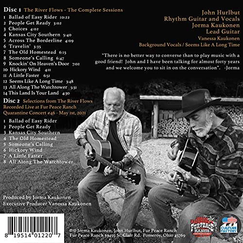HURLBUT - RIVER FLOWS VOL. 1 & 2 / THE COMPLETE SESSIONS (2CD) - CD image 4