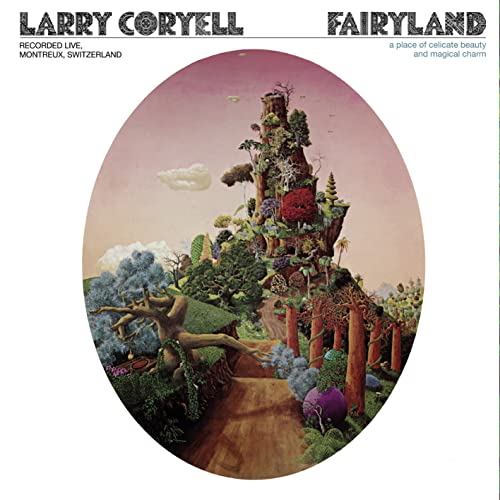 LARRY CORYELL - FAIRYLAND (PINK/WHITE MARBLE VNYL) (RSD 2022) - Vinyl image 2