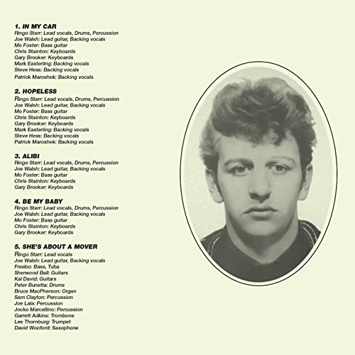 RINGO STARR - OLD WAVE [CD] (BLACK VINYL LOO - CD image 4