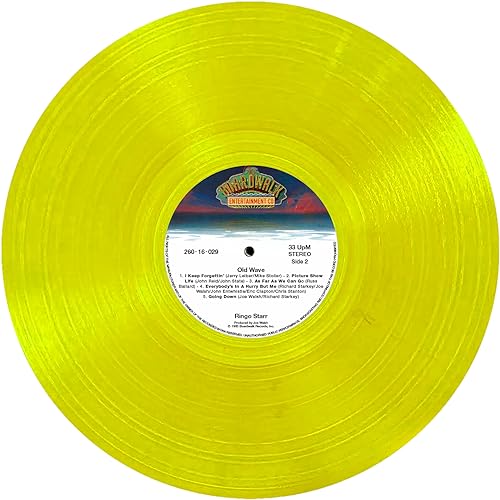 RINGO STARR - OLD WAVE (YELLOW SUBMARINE VINYL) - Vinyl Record image 6