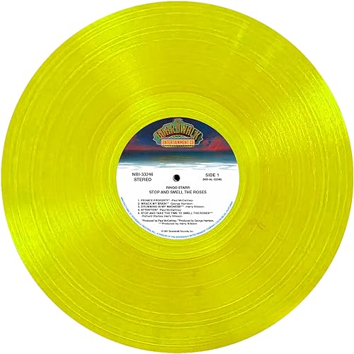 RINGO STARR - STOP & SMELL THE ROSES (YELLOW SUBMARINE VINYL) - Vinyl R image 5