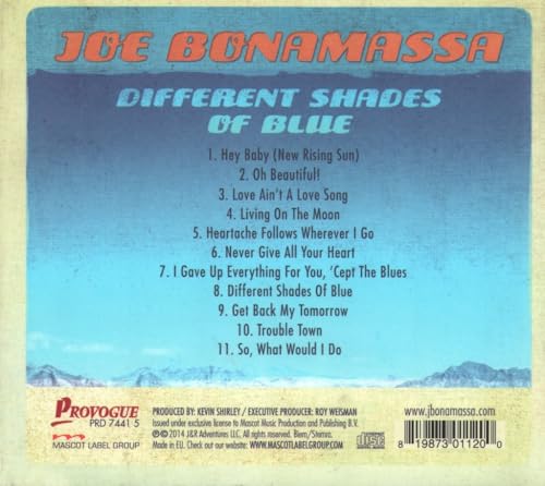 Joe Bonamassa - Different Shades Of Blue - CD image 2