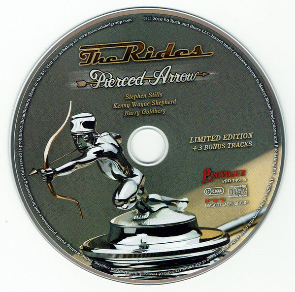 Rides - Pierced Arrow - CD image 3