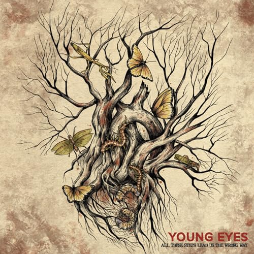 YOUNG EYES - ALL THESE STEPS LEAD US THE WRONG WAY - Vinyl Record image 1