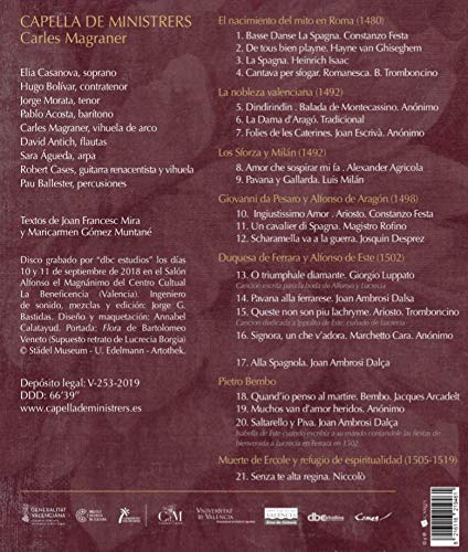 Capella De Ministrer - Lucretia Borgia - CD image 2