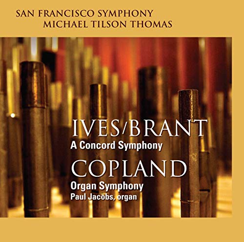 Charles Ives - Ives/Brant: A Concord Symphony, Copland; Organ Symphony image 2
