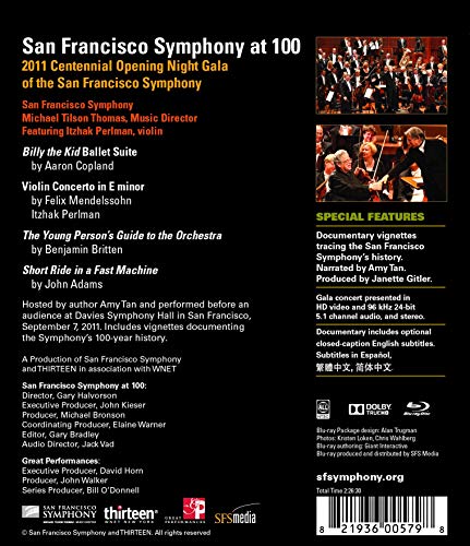 San Francisco Sympho - at 100 - BLURAY image 3