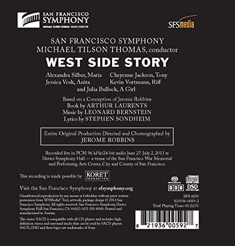 San Francisco Sympho - West Side Story - SACD image 3