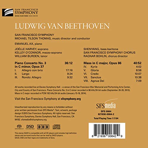 Ludwig van Beethoven - Beethoven: Piano Concerto No. 3/Mass in C Major image 3