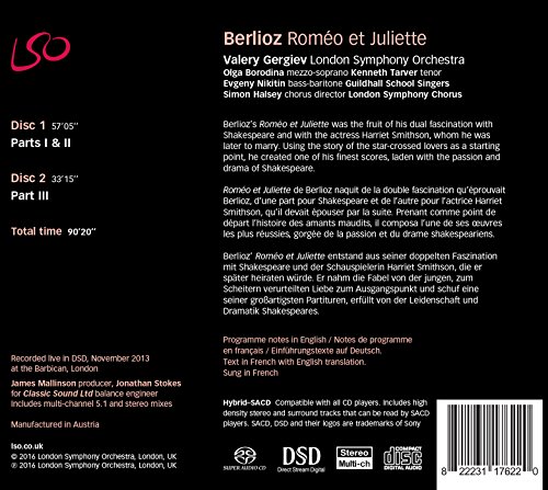 Evgeny Nikitin - Berlioz: Roméo Et Juliette - CD ALBUM image 2