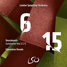 LONDON SYMPHONY ORCH - SHOSTAKOVICH: SYMPHONIES NOS. 6 & 15 - CD ALBUM image 1