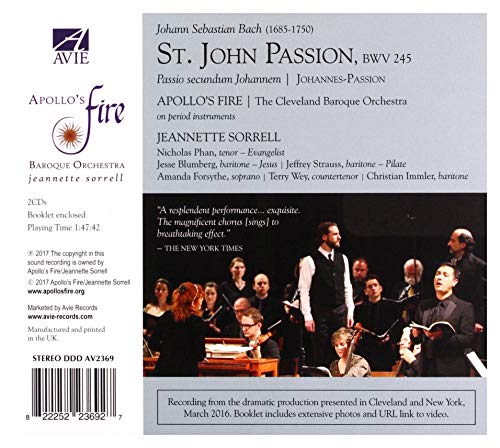 Johann Sebastian Bac - J.S. Bach: St. John Passion - CD image 2