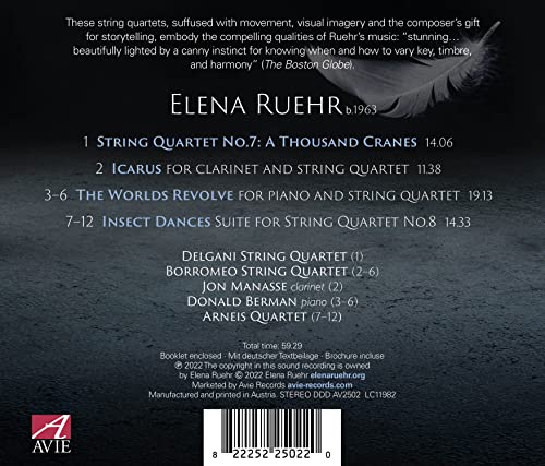 Icarus - And Other Music By Elena Ruehr - CD image 2