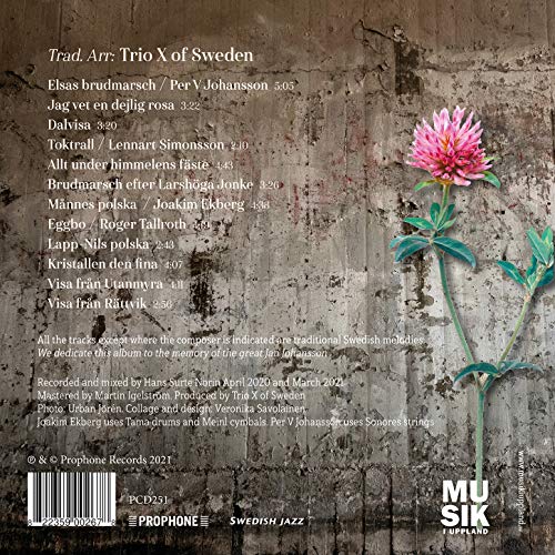 TRIO X OF SWEDEN - TRAD. ARR - cd image 2
