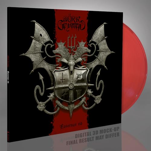 MORK GRYNING - FASORNAS TID (RED VINYL) - Vinyl Record image 1